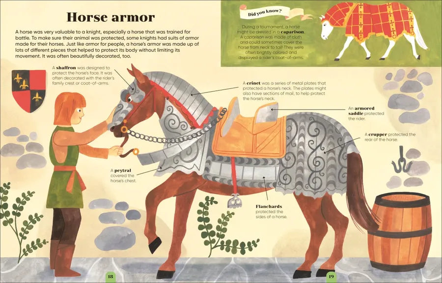 The Met Knights Discover, Press Out & Play US - Hardback