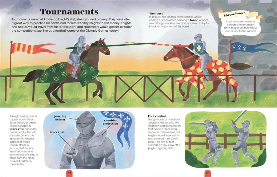 The Met Knights Discover, Press Out & Play US - Hardback