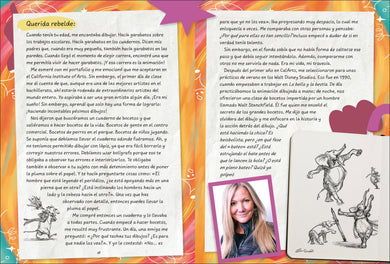 Querida rebelde... (Dear Rebel) interior 3 (ISBN 9780593959916)
