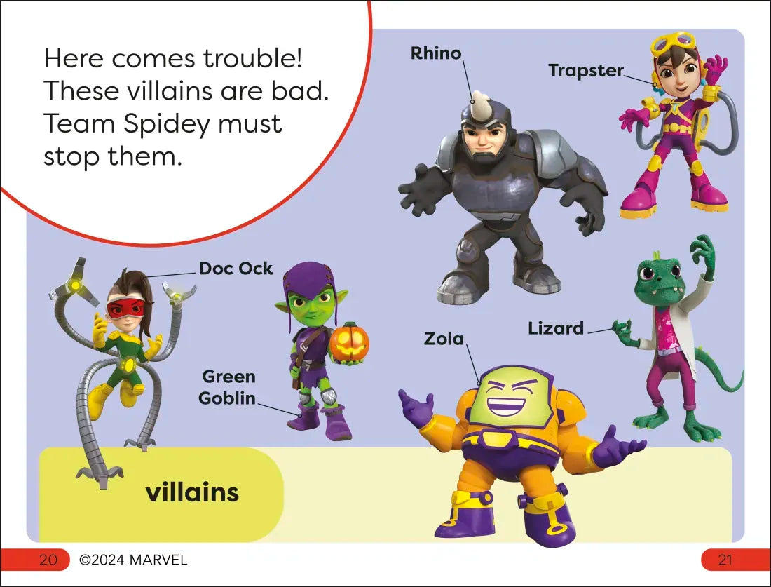 DK Super Readers Pre-Level Marvel Spidey and His Amazing Friends Go Team Spidey! US - Hardback