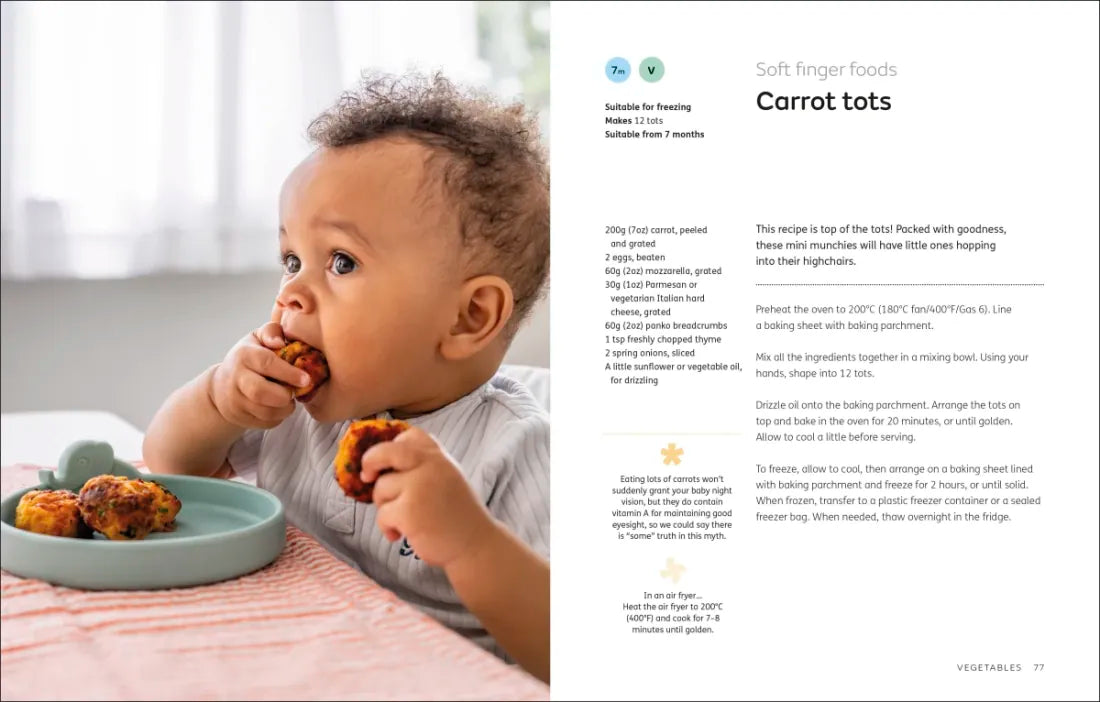 Finger Foods for Babies and Toddlers US - Hardback
