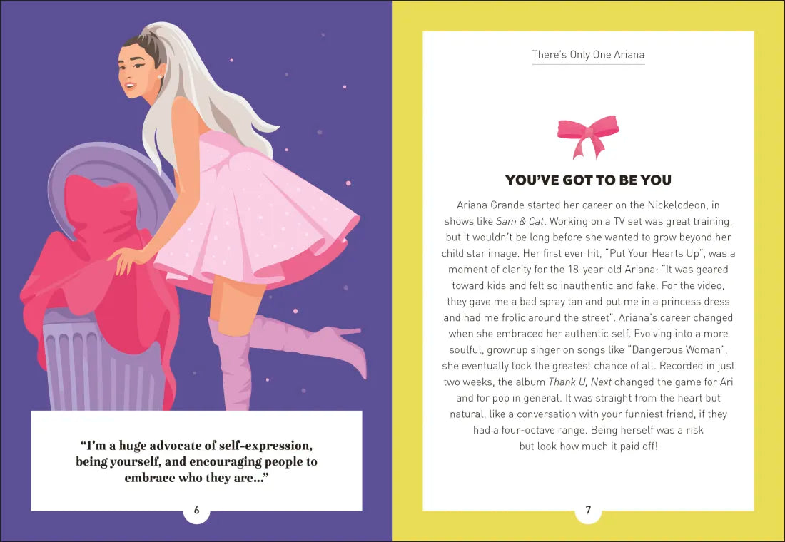 Be More Ariana Grande US - Hardback