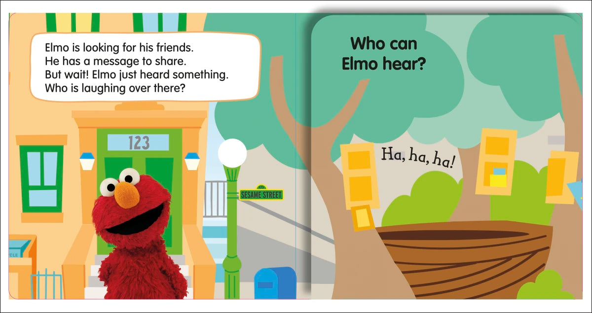 Pop-Up Peekaboo! Sesame Street Elmo Loves You US - Board book