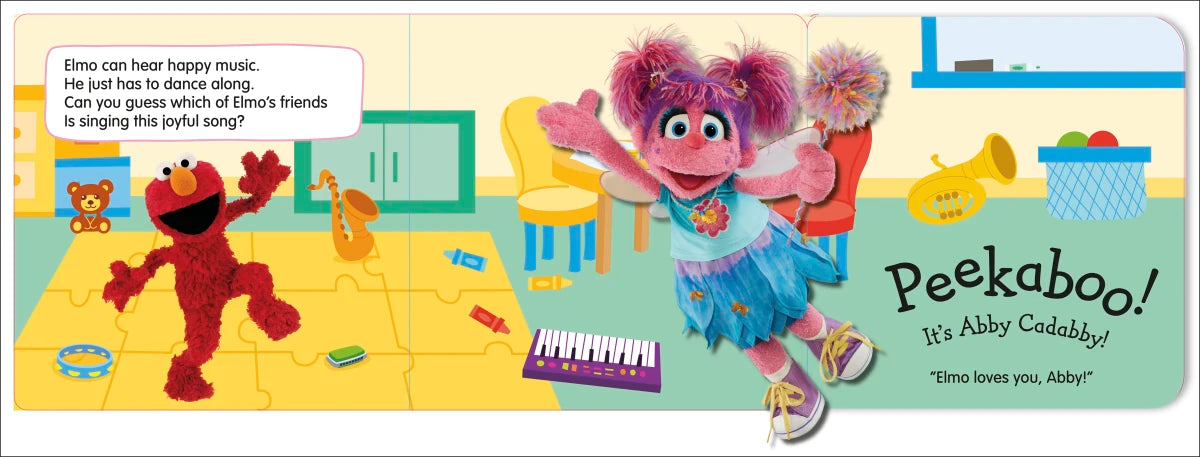Pop-Up Peekaboo! Sesame Street Elmo Loves You US - Board book