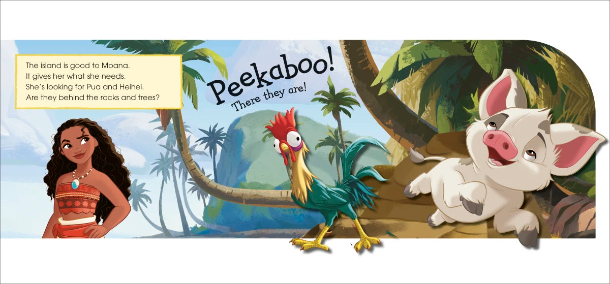 Pop-Up Peekaboo! Disney Moana US - Board book