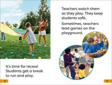 DK Super Readers Level 1 A Day in the Life of a Teacher US - Hardback