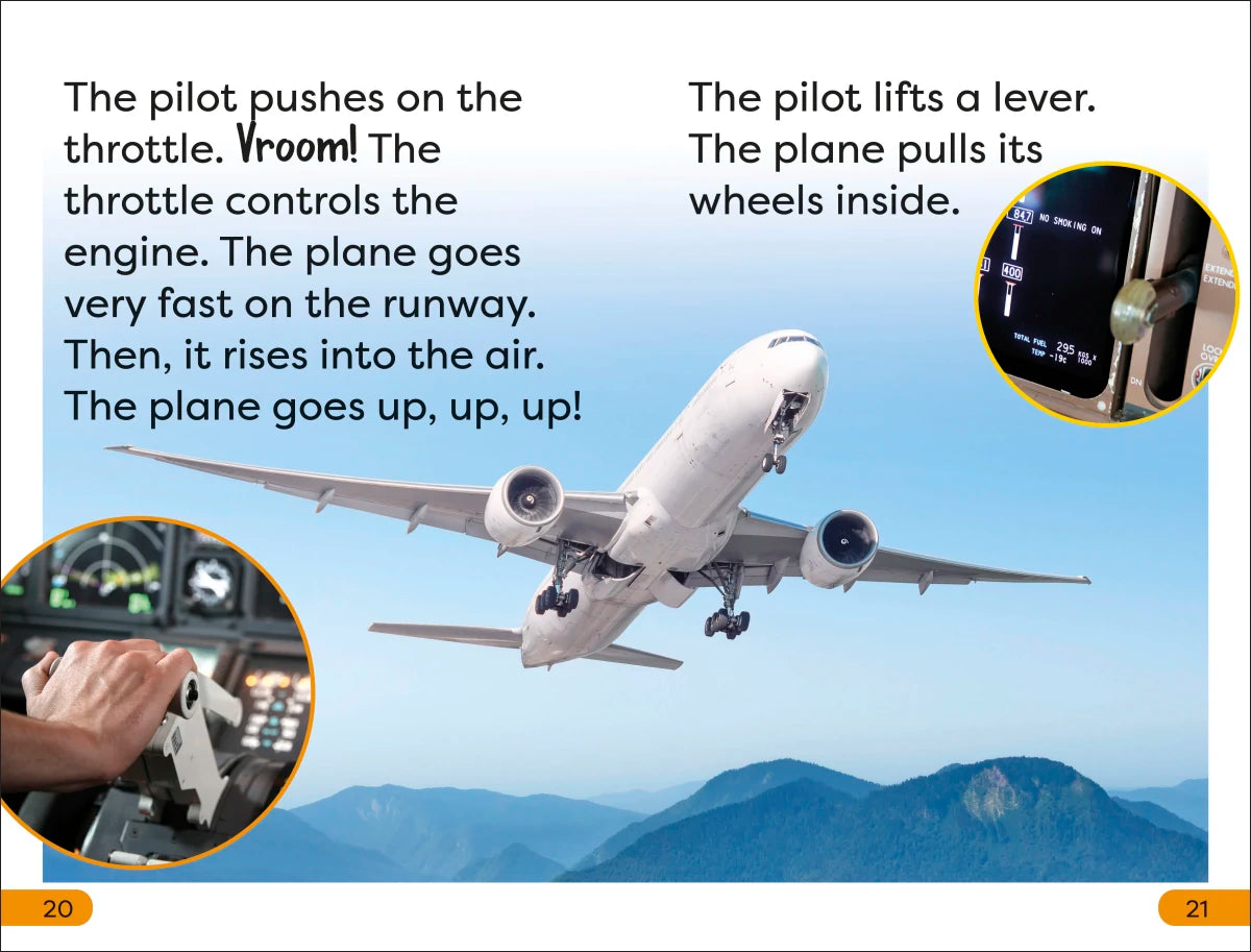 DK Super Readers Level 1 A Day in the Life of a Pilot US - Paperback / softback