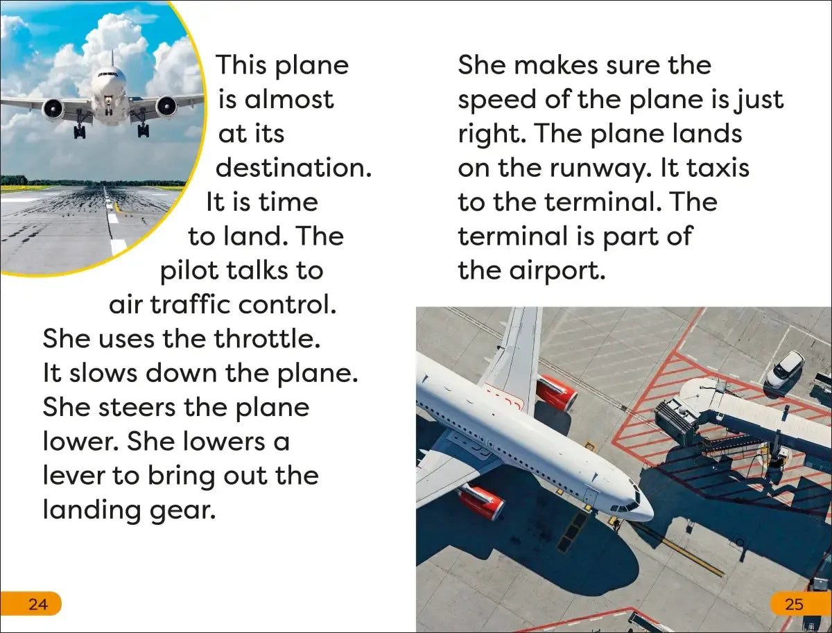 DK Super Readers Level 1 A Day in the Life of a Pilot US - Paperback / softback