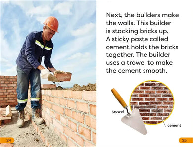 DK Super Readers Level 1 A Day in the Life of a Builder US - Hardback