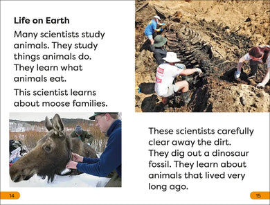 DK Super Readers Level 1 A Day in the Life of a Scientist US - Hardback