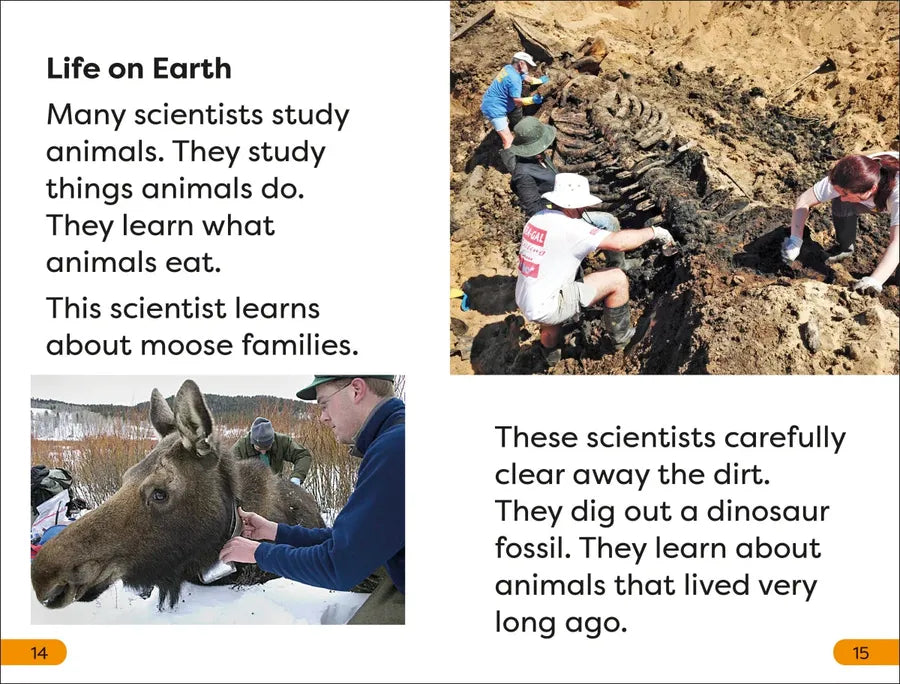DK Super Readers Level 1 A Day in the Life of a Scientist US - Hardback