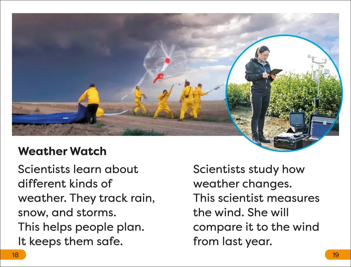 DK Super Readers Level 1 A Day in the Life of a Scientist US - Hardback