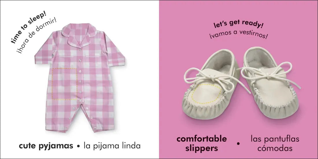 Bilingual Baby Touch and Feel: Bedtime / Hora de dormir US - Board book