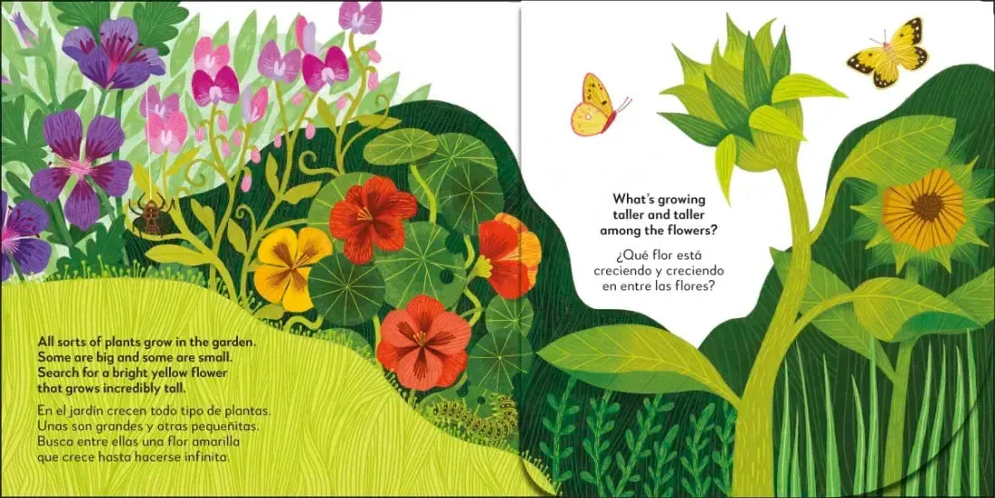 Bilingual Pop-Up Peekaboo! Garden / El jardÃn US - Board book