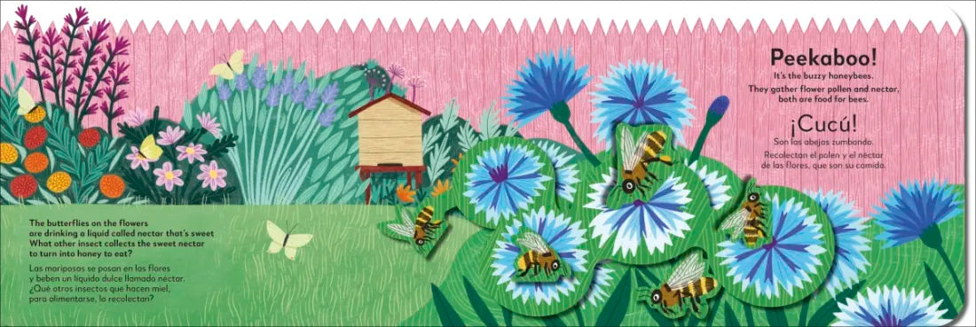 Bilingual Pop-Up Peekaboo! Garden / El jardÃn US - Board book