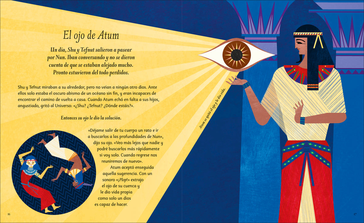 Mitos egipcios (Egyptian Myths) interior 1 (ISBN 9780593963142)