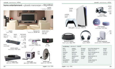 Hindi - English Bilingual Visual Dictionary US - Paperback / softback