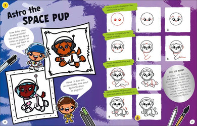 Draw with Art for Kids Hub Space US - Paperback / softback