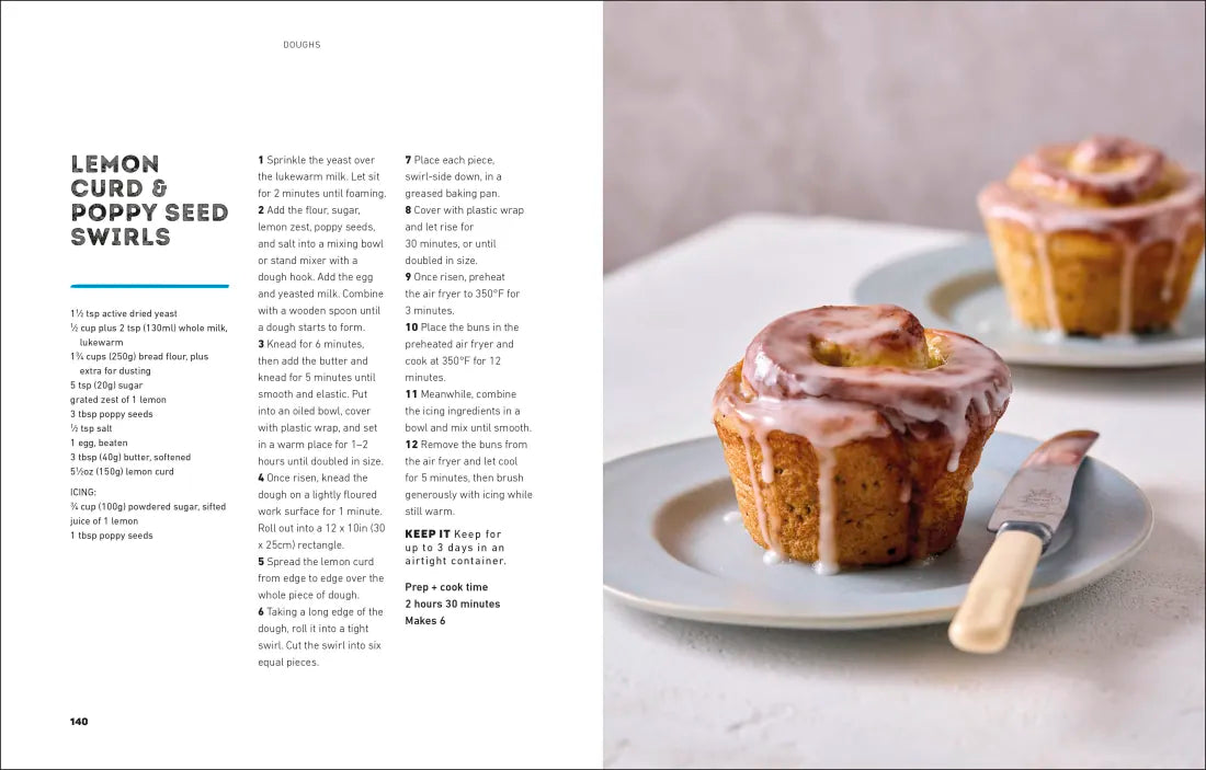 The Complete Baking Air Fryer Cookbook US - Paperback / softback
