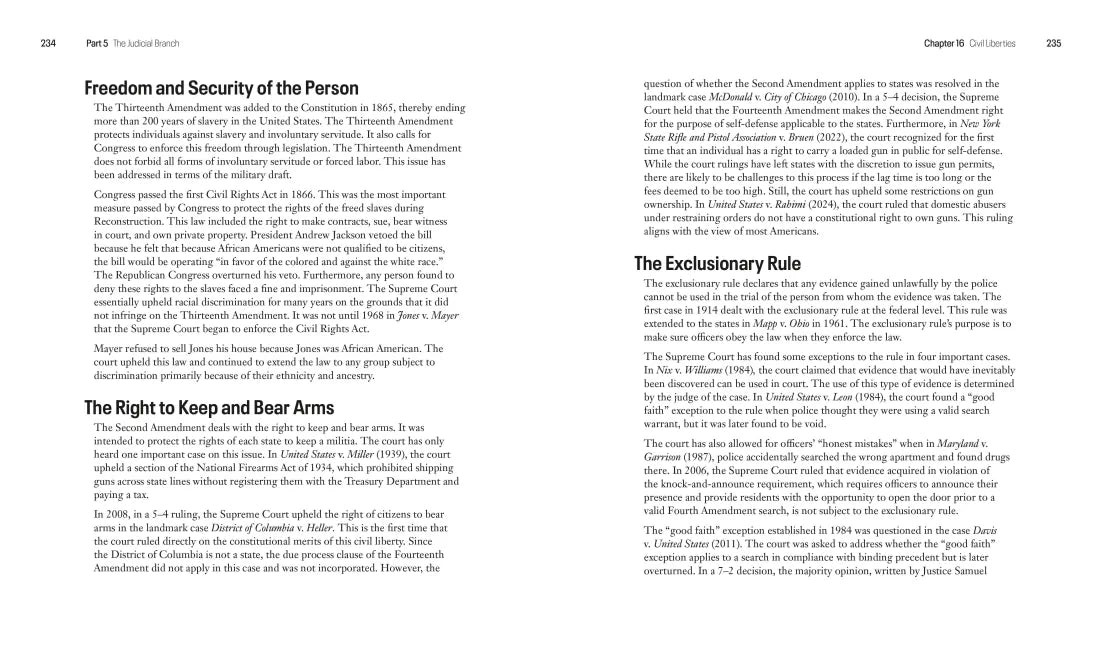 U.S. Government and Politics Simplified US - Book