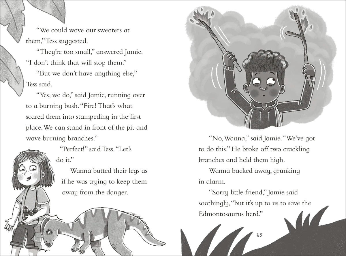 Dinosaur Club: The Edmontosaurus Stampede US - Paperback / softback