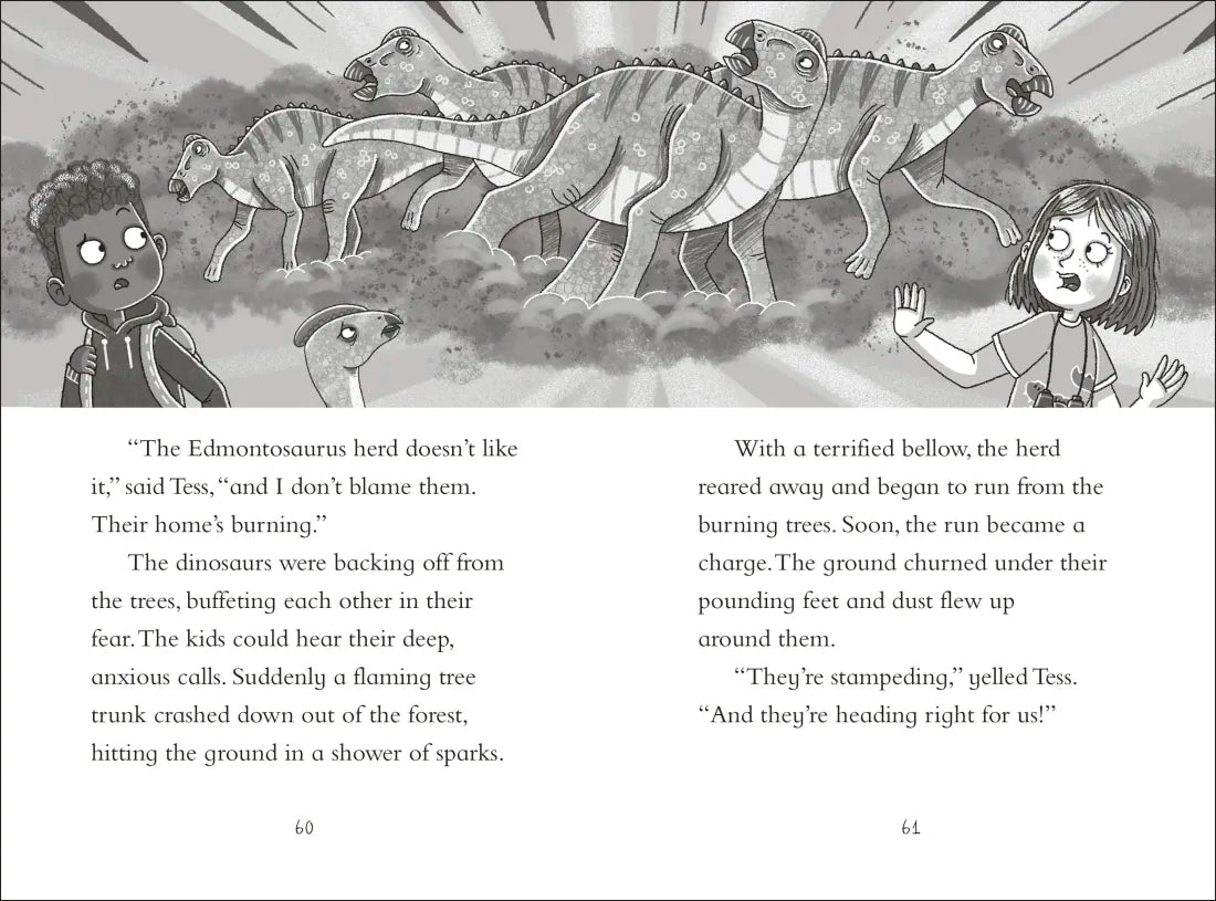 Dinosaur Club: The Edmontosaurus Stampede US - Hardback