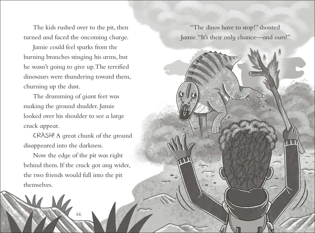 Dinosaur Club: The Edmontosaurus Stampede US - Hardback