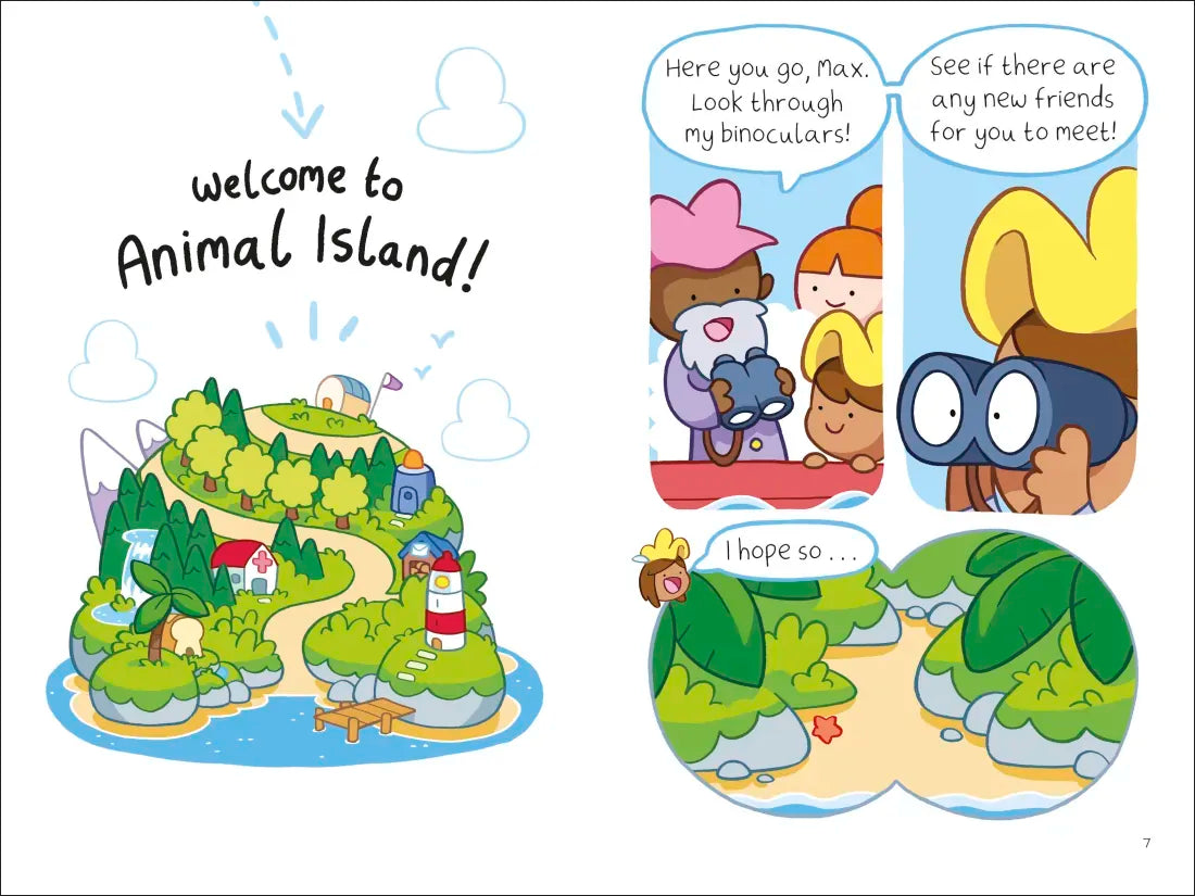 Max and Chaffy: Welcome to Animal Island US - Paperback / softback