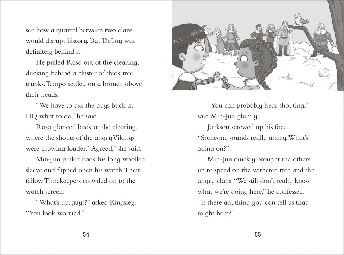 The Timekeepers: Voyage with the Vikings US - Hardback