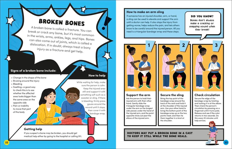 The Superhero's First Aid Manual US - Hardback