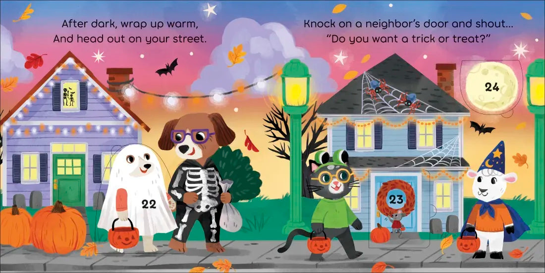 Countdown to Halloween US - Board book