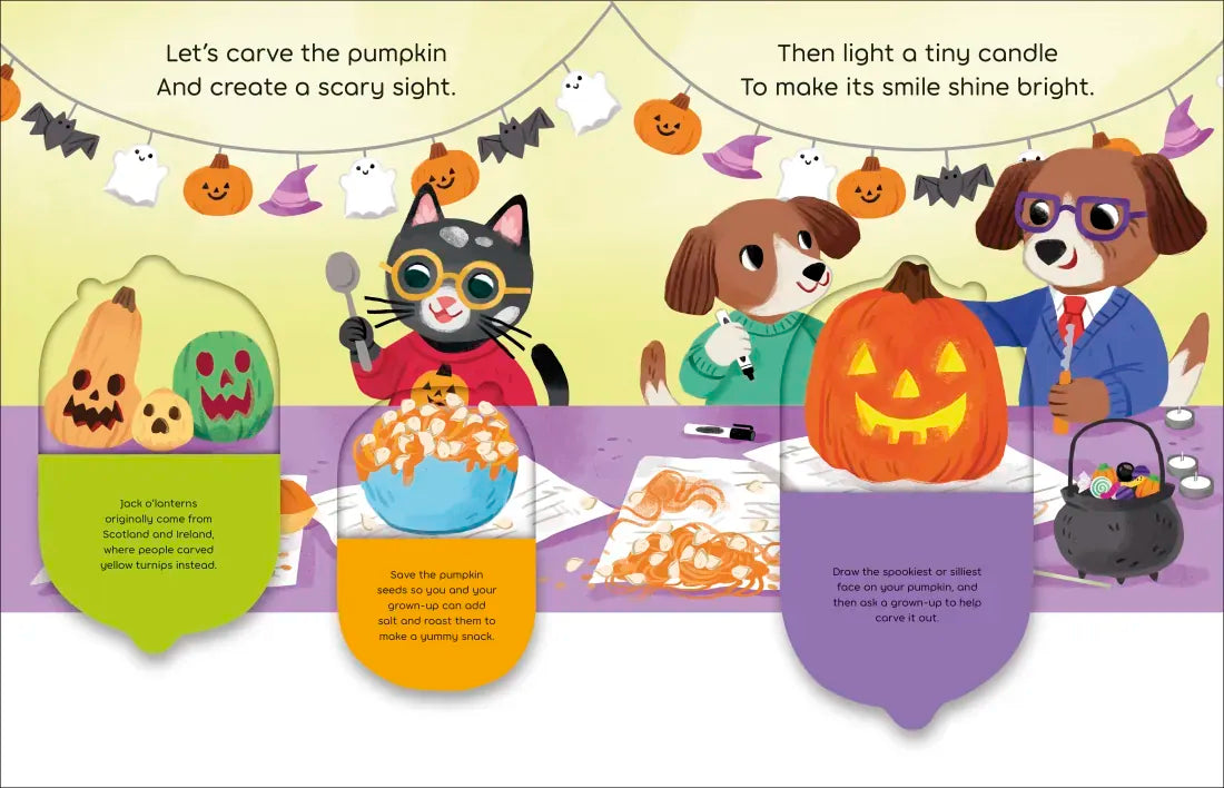 Countdown to Halloween US - Board book