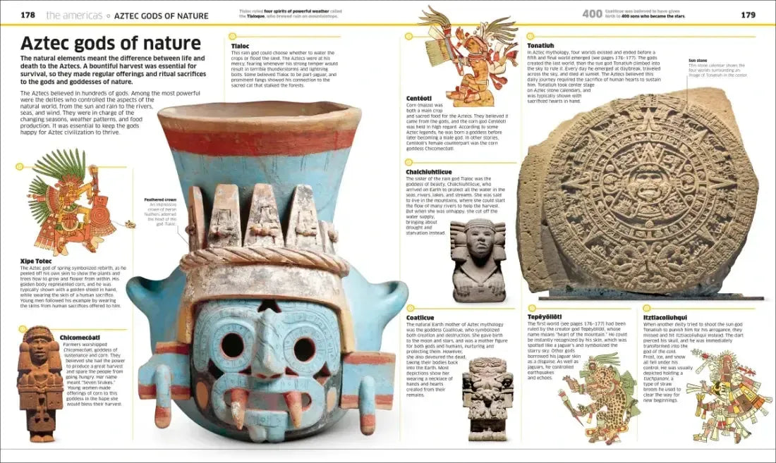 Knowledge Encyclopedia Myths and Legends US - Hardback