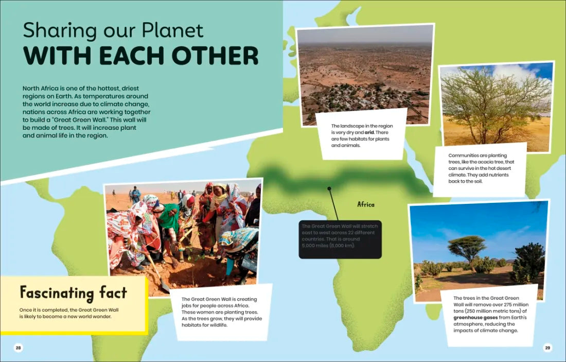 DK Super Planet Sharing the Planet US - Hardback