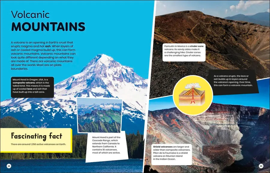 DK Super Planet Mountains US - Hardback