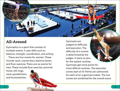 DK Super Readers Level 3 Gymnastics US - Hardback