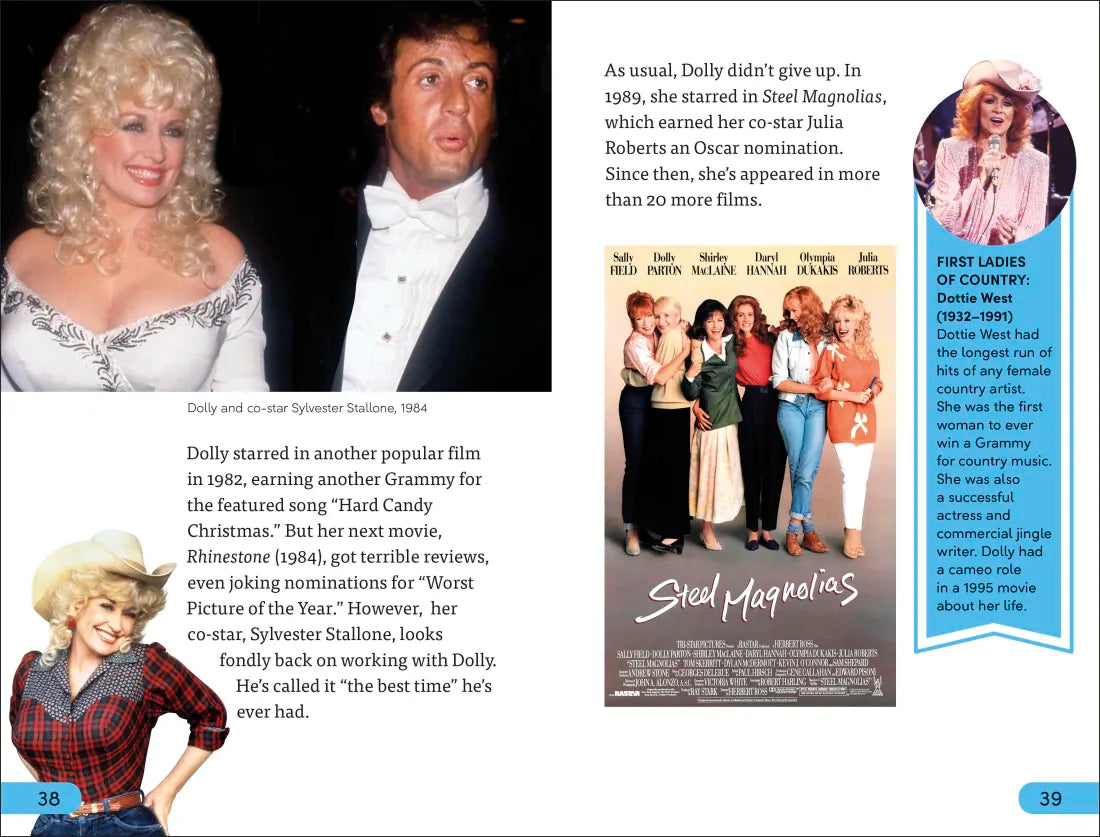 DK Super Readers Level 4 Dolly Parton US - Hardback