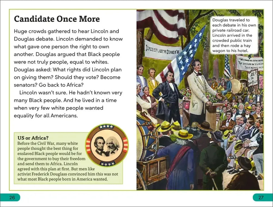 DK Super Readers Level 3 Abraham Lincoln US - Paperback / softback