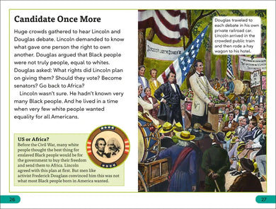 DK Super Readers Level 3 Abraham Lincoln US - Hardback