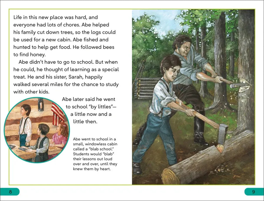 DK Super Readers Level 3 Abraham Lincoln US - Hardback