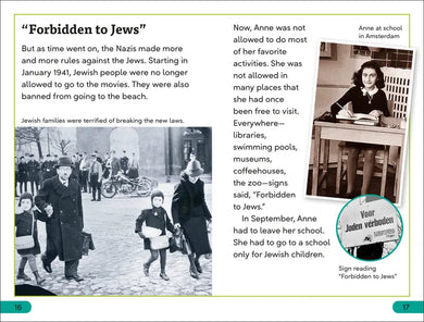 DK Super Readers Level 3 Anne Frank US - Hardback