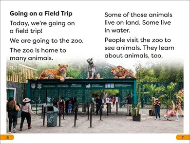 DK Super Readers Level 1 A Trip to the Zoo US - Hardback