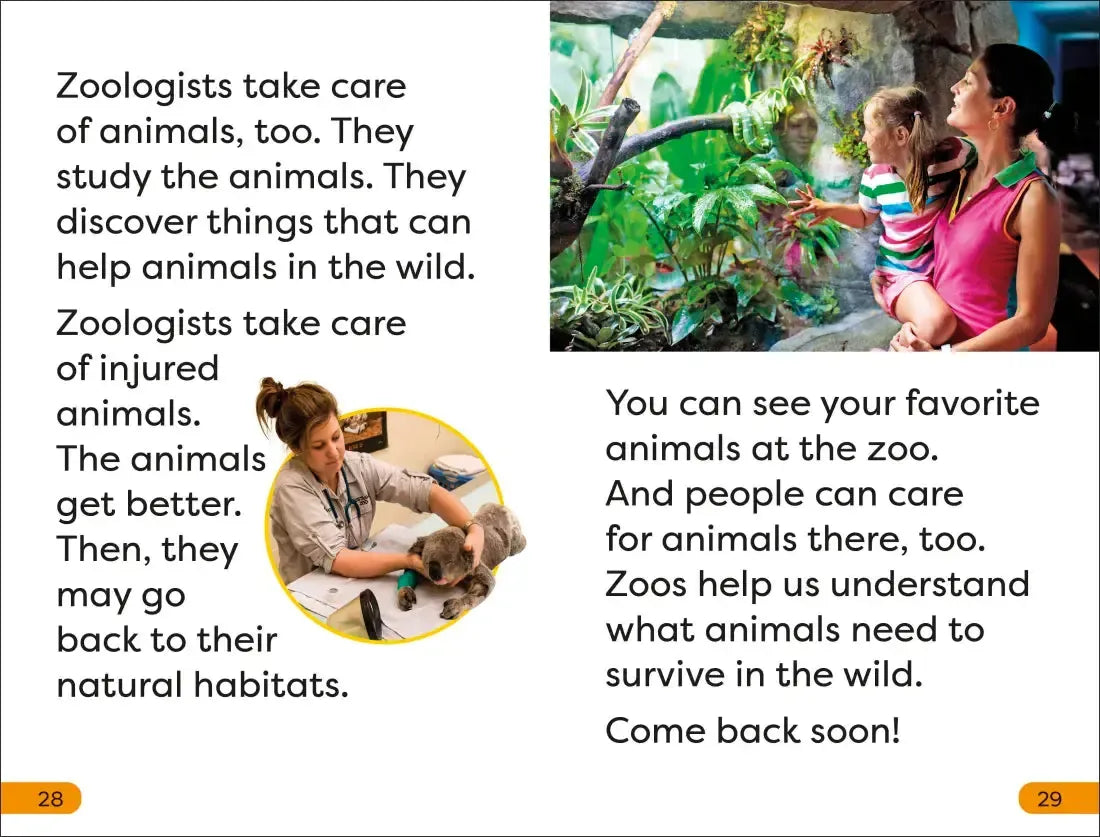 DK Super Readers Level 1 A Trip to the Zoo US - Hardback