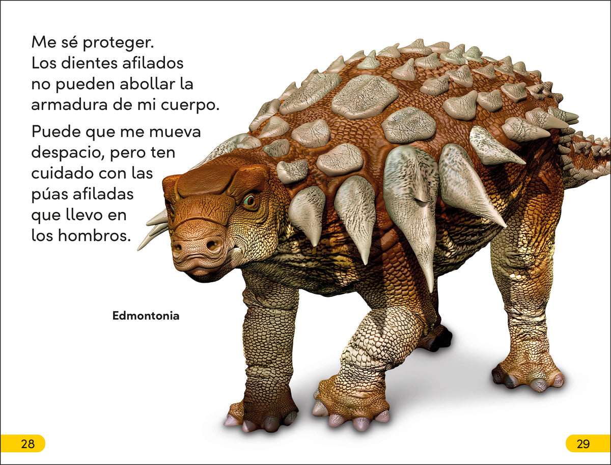 DK Super Readers Level 2 Spanish Translation Dinosaur Dinners - Cena para un dinosaurio interior 5 (ISBN 9780593966624)