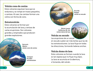 DK Super Readers Level 3 Spanish Translation Eruption - ¡Erupción! interior 3 (ISBN 9780593966648)