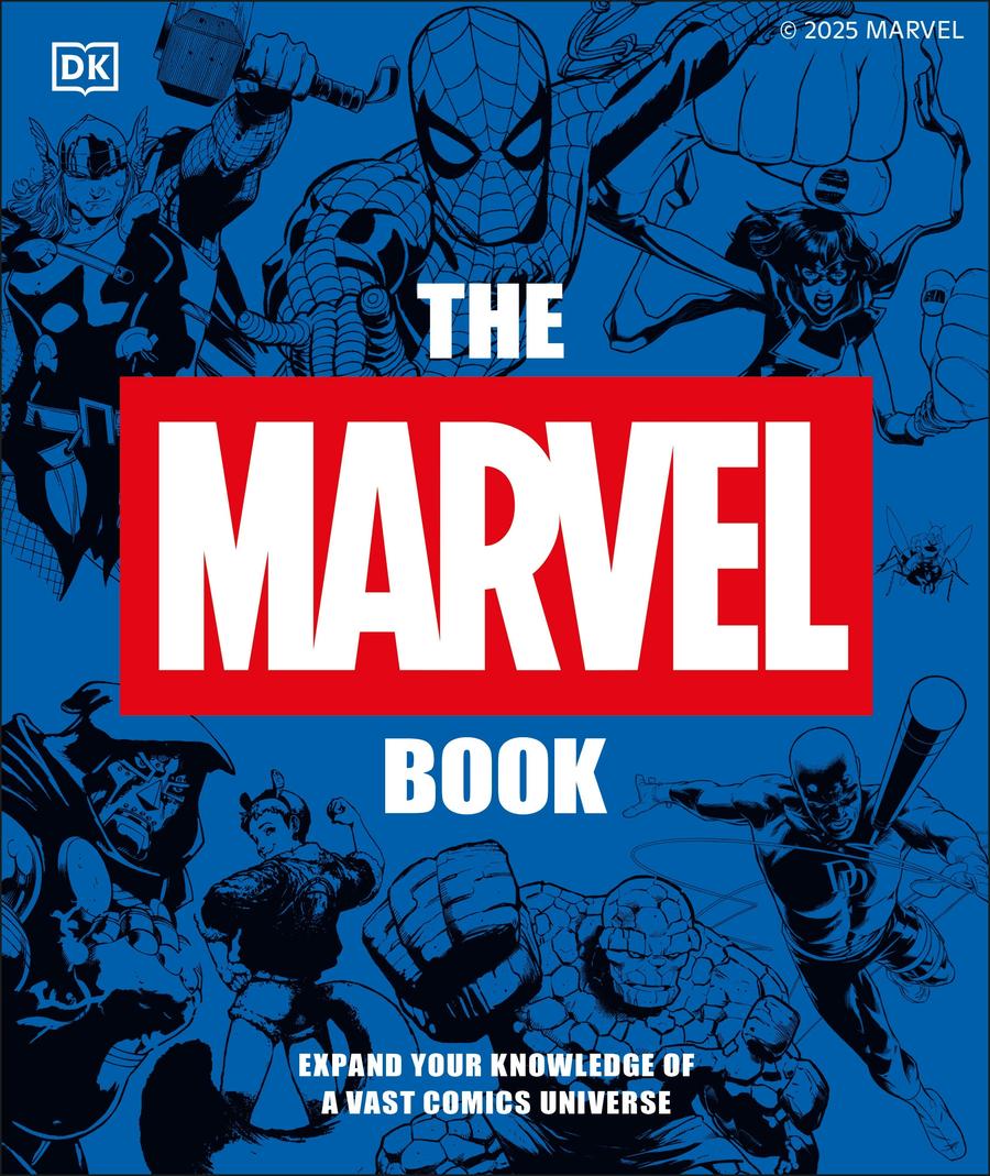 The Marvel Book New Edition-Graphic novels/ Comic books/ Manga/ Cartoons-買書書 BuyBookBook