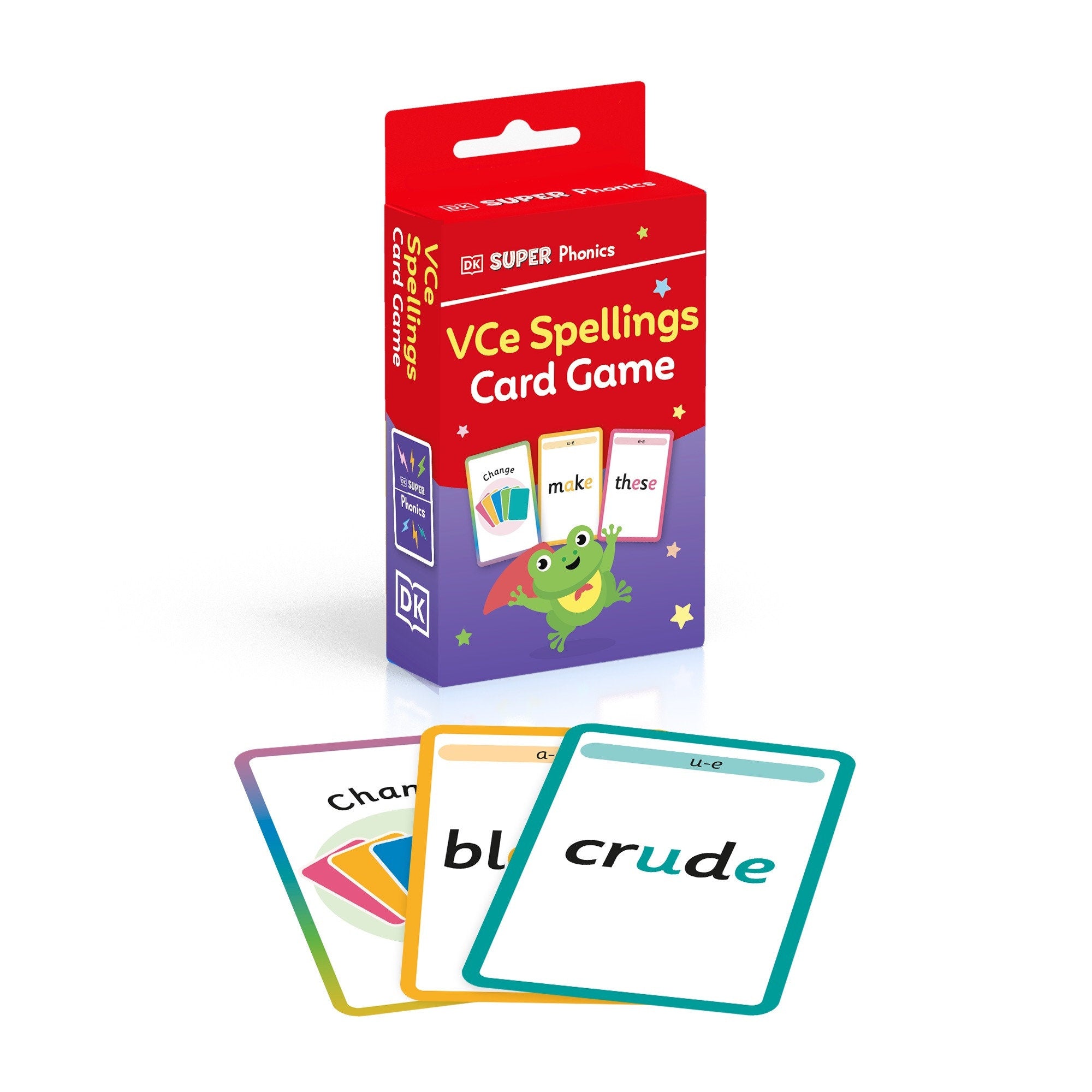 DK Super Phonics VCe Spellings Card Game-Children’s / Teenage general interest: General knowledge and interesting facts-買書書 BuyBookBook