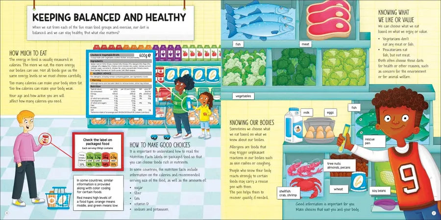 Food Around the World US - Hardback