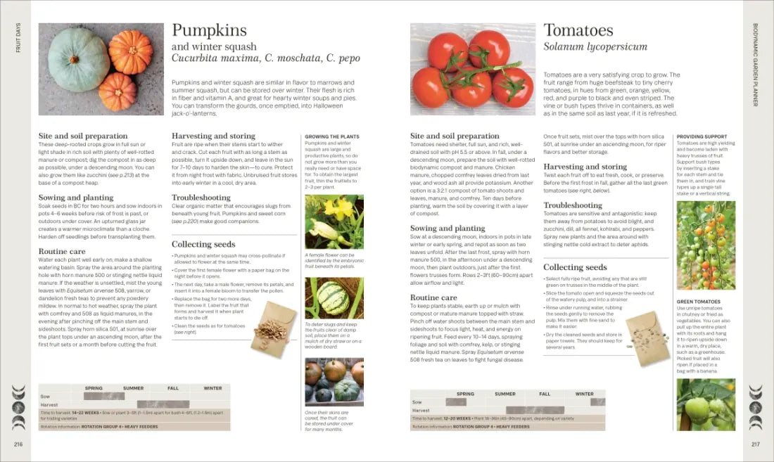 Biodynamic Gardening US - Hardback