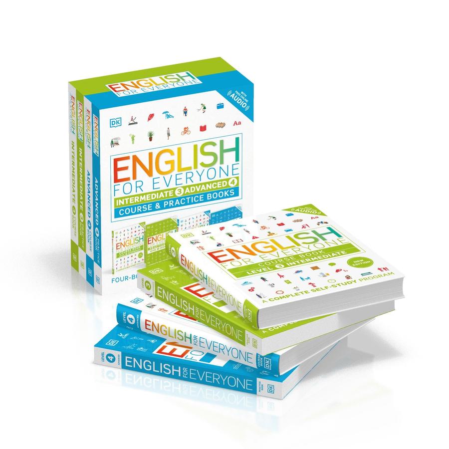 English for Everyone Intermediate and Advanced Box Set-Language and Linguistics-買書書 BuyBookBook